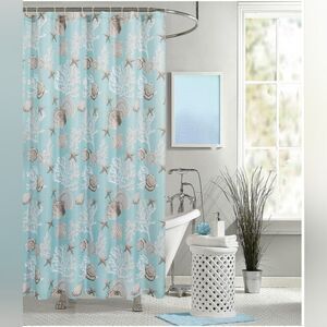 Coastal NWT Seashell Shower Curtain
